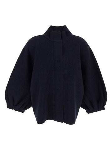 Smirne Wool Cardigan Navy - MAX MARA - BALAAN 1