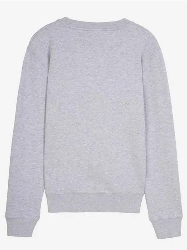 Fox Head Patch Regular Sweatshirt Light Grey Melange - MAISON KITSUNE - BALAAN 3