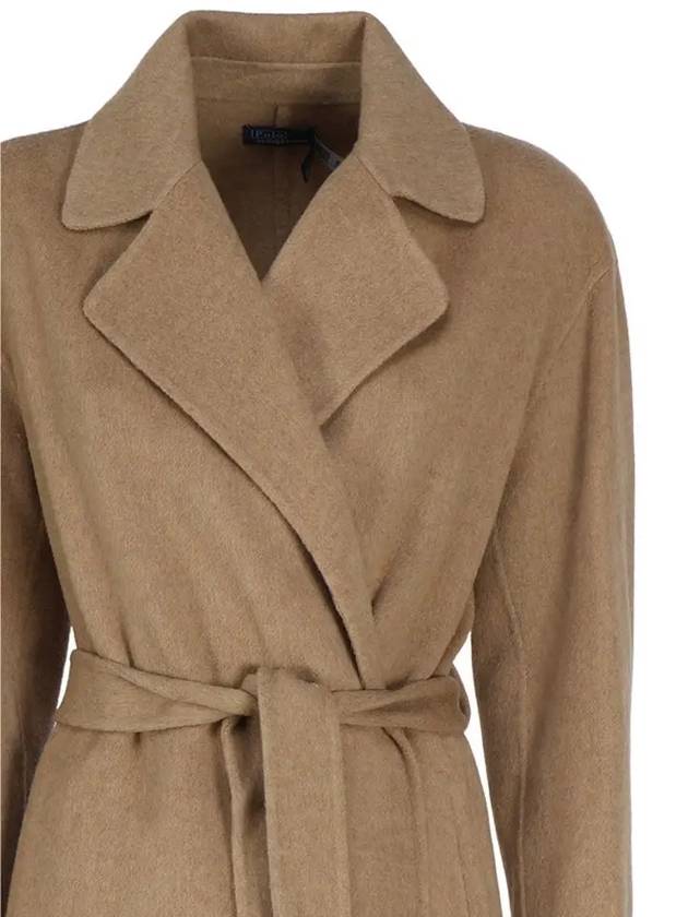 belt waist wrap style coat 211910359002 - POLO RALPH LAUREN - BALAAN 5