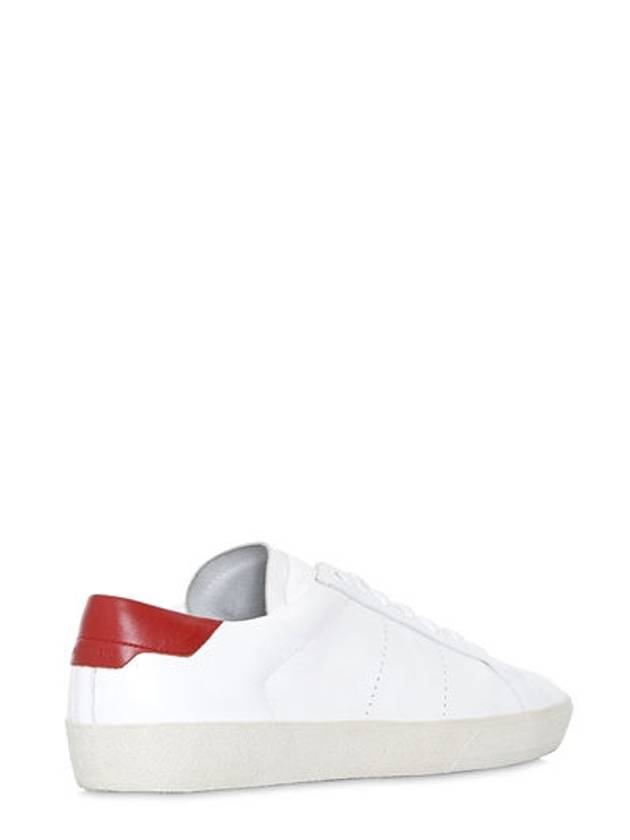 Saint Laurent SL06 leather sneakers - SAINT LAURENT - BALAAN 3