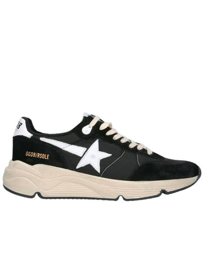 Men's Running Sole Low Top Sneakers Black - GOLDEN GOOSE - BALAAN 2