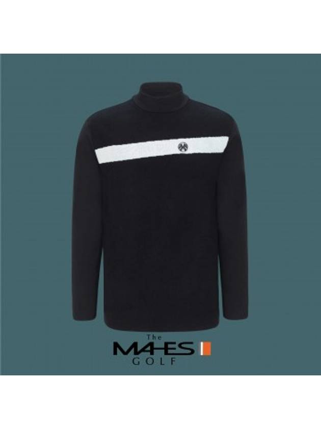 Men s Knit Sweater Players Hybrid Warm up Span Half Neck GP70382 - MAHES - BALAAN 1