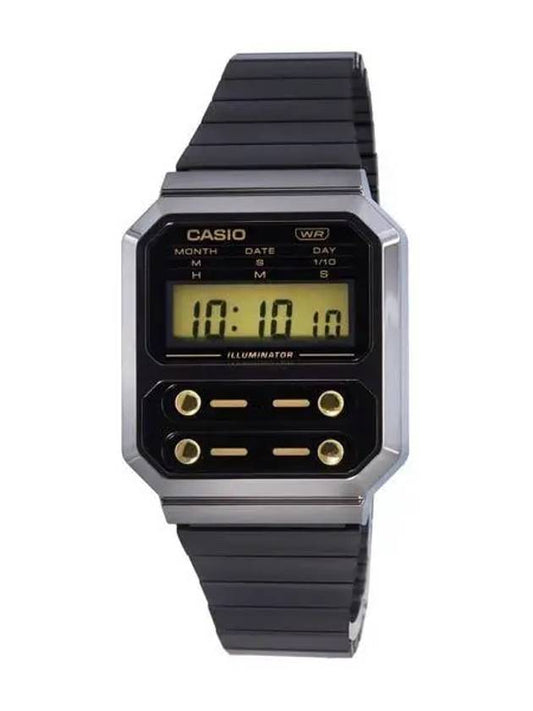 Metal Watch Electronic Vintage A100WEGG1A2 - CASIO - BALAAN 1