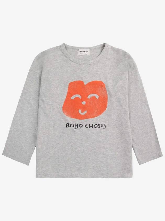 Children s Long Sleeve T Shirt Joyful Face B125AC136 - BOBO CHOSES - BALAAN 2