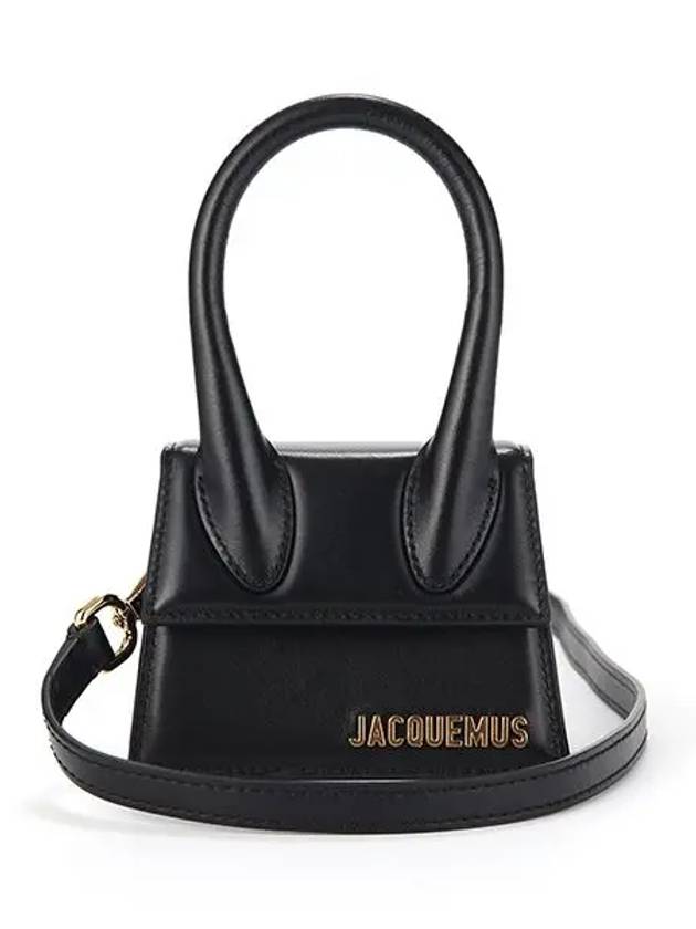 Le Chiquito Mini Tote Bag Black - JACQUEMUS - BALAAN 3