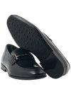 Double T Leather Loafers Black - TOD'S - BALAAN 6