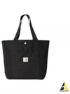 Canvas Tote Bag Black - CARHARTT WIP - BALAAN 2