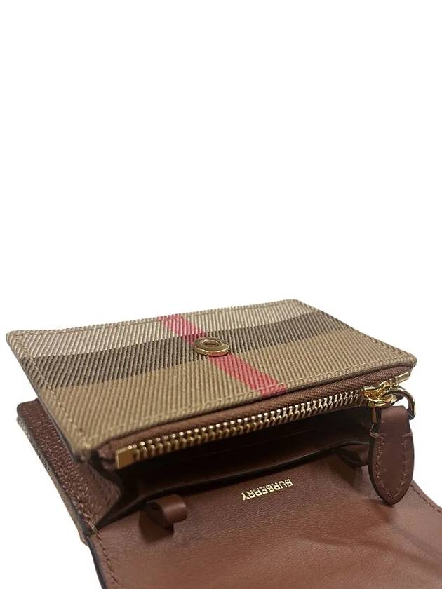 Chain Jade Card Wallet Brown - BURBERRY - BALAAN 5