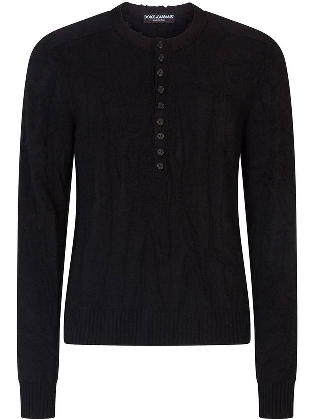 Virgin Wool SERAFINO Sweater GXC60T JAM8MN0000 B0010489319 - DOLCE&GABBANA - BALAAN 3