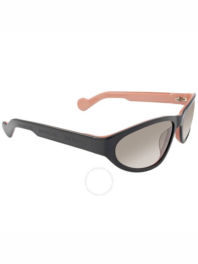 Moncler Smoke Gradient Mask Ladies Sunglasses ML0115 005 59 - MONCLER - BALAAN 3