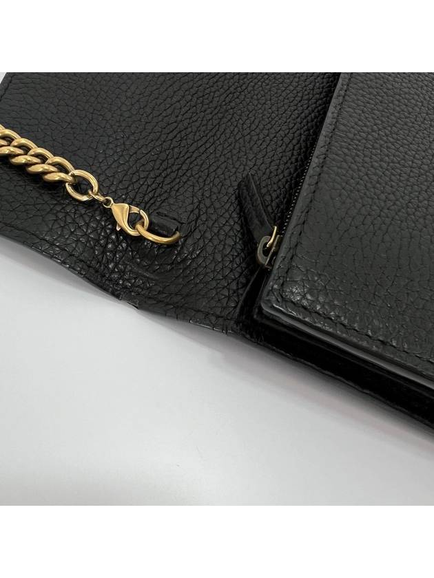 Marmont chain cross bag black 401232 - GUCCI - BALAAN 8