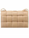 Gold Padded Cassette Cross Bag Almond - BOTTEGA VENETA - BALAAN 2