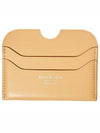 Silver Logo 2-Tier Card Wallet Dune Beige - ACNE STUDIOS - BALAAN 1