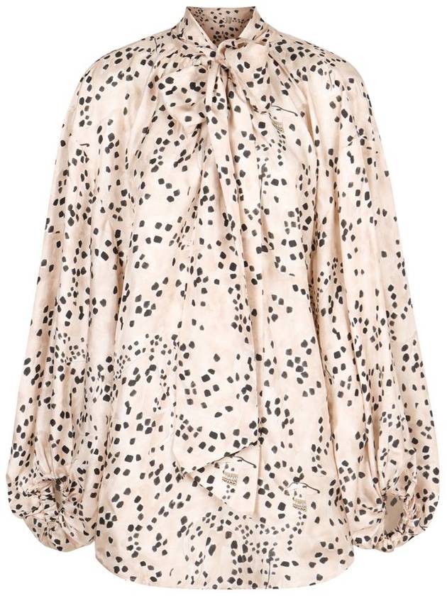 Zimmermann Billow Printed Silk Blouse - ZIMMERMANN - BALAAN 1