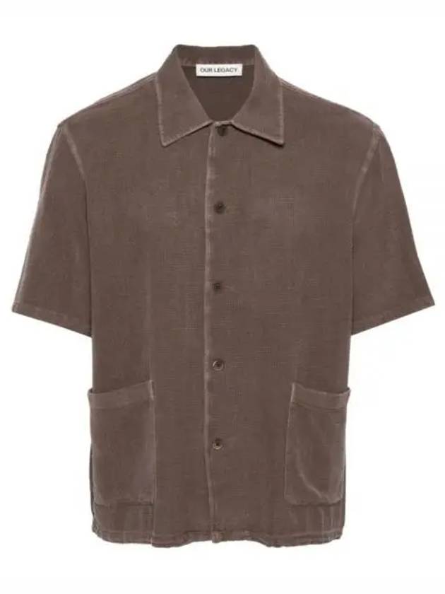 Elder Short Sleeve Shirt Brown - OUR LEGACY - BALAAN 2