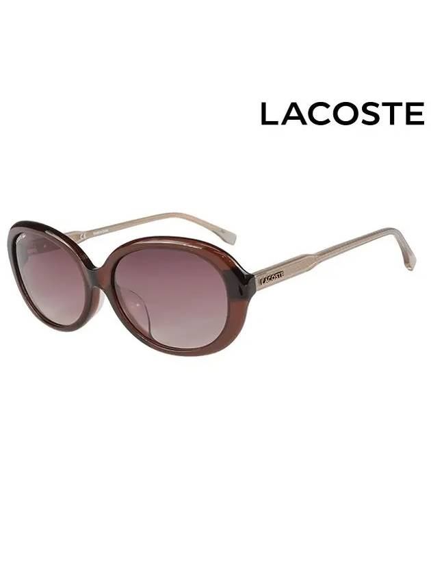 Sunglasses L857SA 210 Round Women - LACOSTE - BALAAN 1