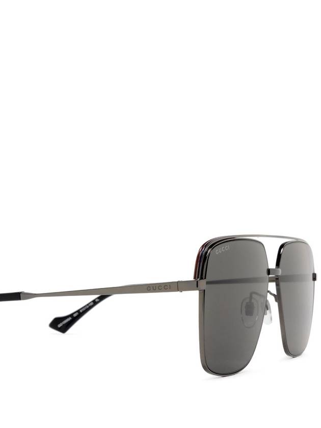 Sunglasses GG1099SA 001 RUTHENIUM - GUCCI - BALAAN 4