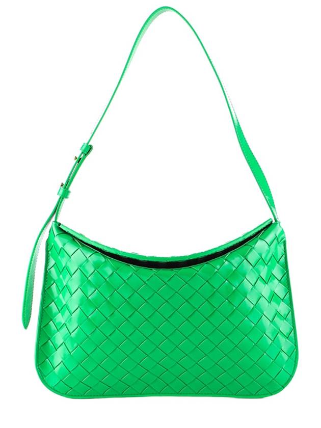 Intrecciato Flap Shoulder Bag Parakeet - BOTTEGA VENETA - BALAAN 2