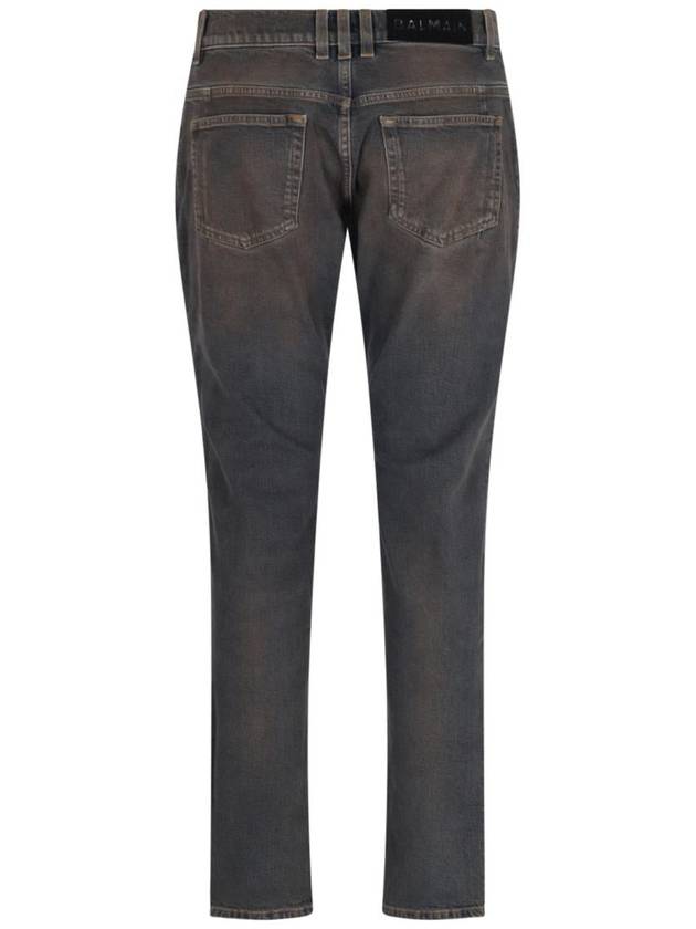 Men's Slim Jeans Dirty Blue - BALMAIN - BALAAN 3