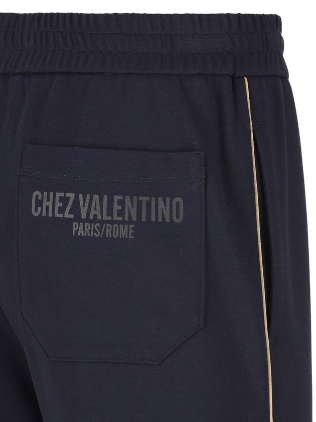 Valentino Garavani Trousers Blue - VALENTINO - BALAAN 3