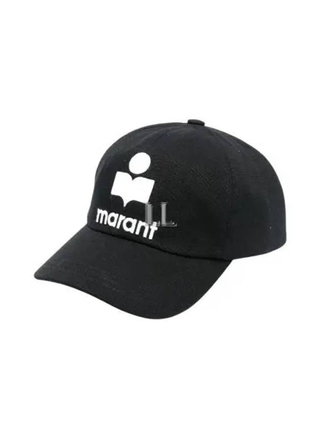 Tyron Embroidered Logo Ball Cap Black - ISABEL MARANT - BALAAN 2