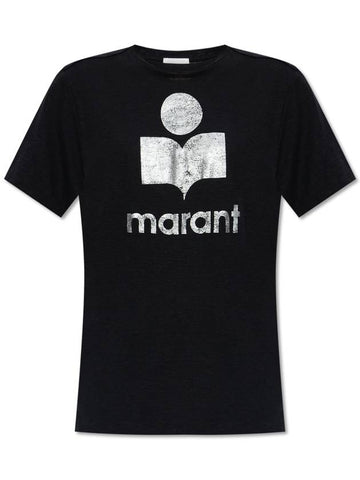 Marant Etoile ‘Zewel’ T-shirt, Women's, Black - ISABEL MARANT - BALAAN 1