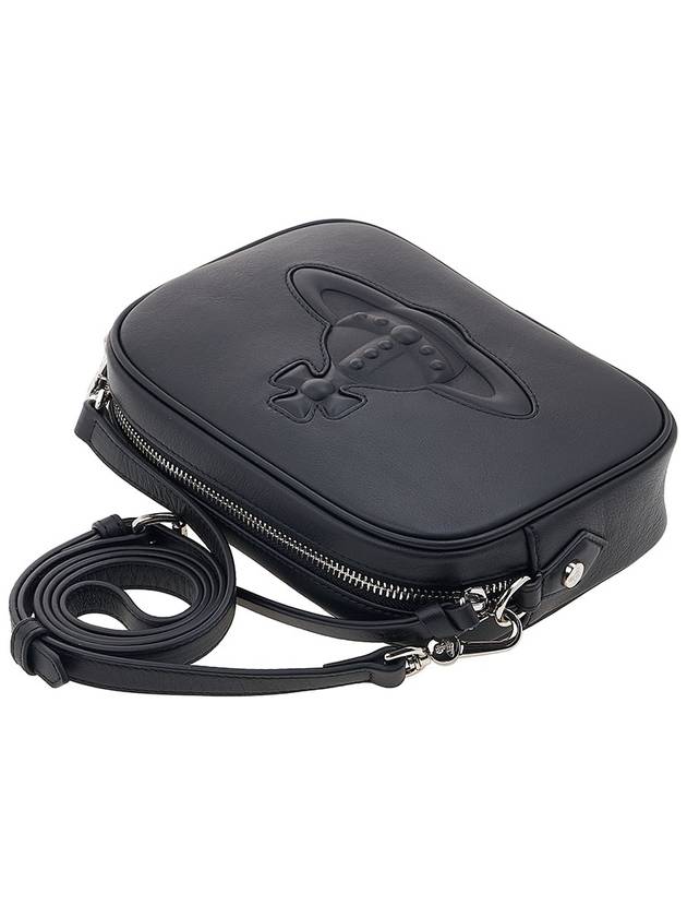 Anna Camera Cross Bag Black - VIVIENNE WESTWOOD - BALAAN 5