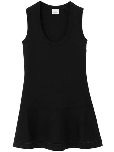 scoop neck sleeveless mini dress - BURBERRY - BALAAN 1