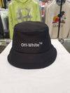 logo embroidered bucket hat - OFF WHITE - BALAAN 2