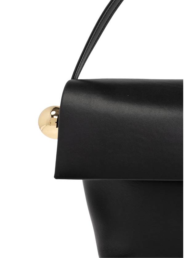 The Large Ronde Carre Shoulder Bag Black - JACQUEMUS - BALAAN 7