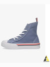 Women's RWB Striped High Top Sneakers Blue - THOM BROWNE - BALAAN 2