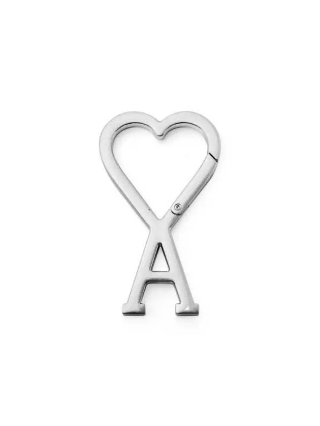 De Coeur Heart Logo Keyholder Silver - AMI - BALAAN 4