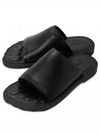 Leather Slippers Black - BALENCIAGA - BALAAN 2