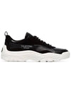 Banshee Logo Gumboy Low Top Sneakers Black - VALENTINO - BALAAN 4