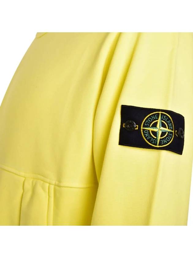 Wappen Pocket Sweatshirt Yellow - STONE ISLAND - BALAAN 5