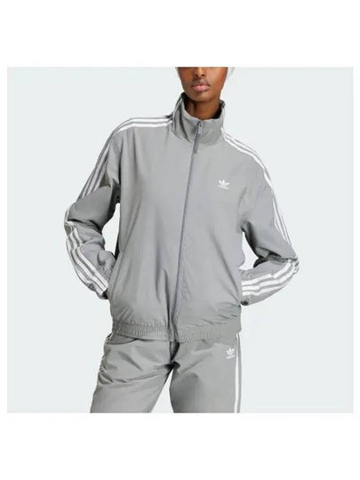 Originals 3 Stripe Woven Track Jacket Grey - ADIDAS - BALAAN 2