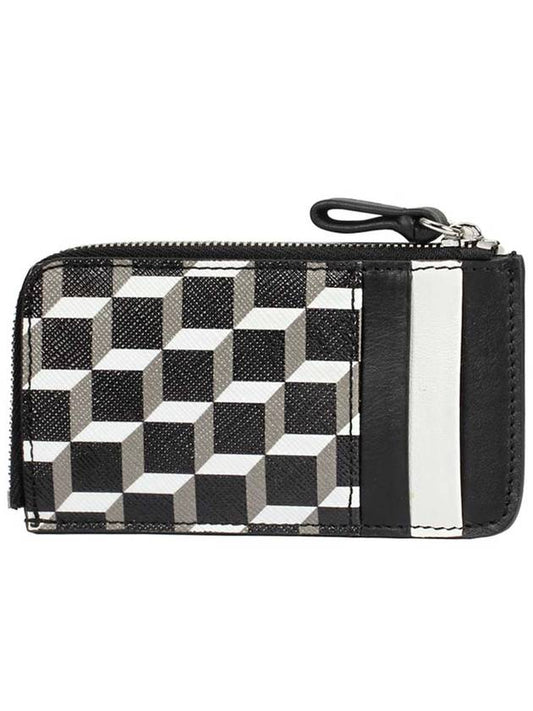 Pierre Hardy card holder SW02 BLACKWHITEBLACK PHW004bk - PIERRE HARDY - BALAAN 1