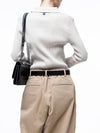 For Woman Women M243PT04BEW Side Tuck Wide Cotton Slacks Beige - CHANCE'S NOI - BALAAN 5