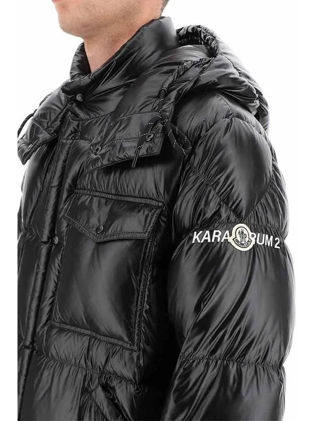 Glossy black men s padding 1A00010 M2149 999 - MONCLER - BALAAN 3