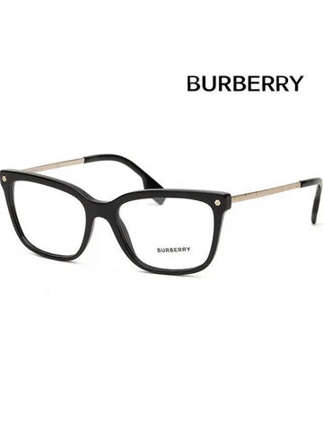 Glasses frame BE2319 3001 black horn rim - BURBERRY - BALAAN 1