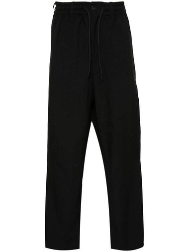 Y-3 Adidas Y-3 3-Stripes Straight-Leg Trousers - ADIDAS - BALAAN 1