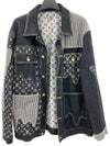 Nigo2 Crazy Denim Black and Blue Jacket - LOUIS VUITTON - BALAAN 2