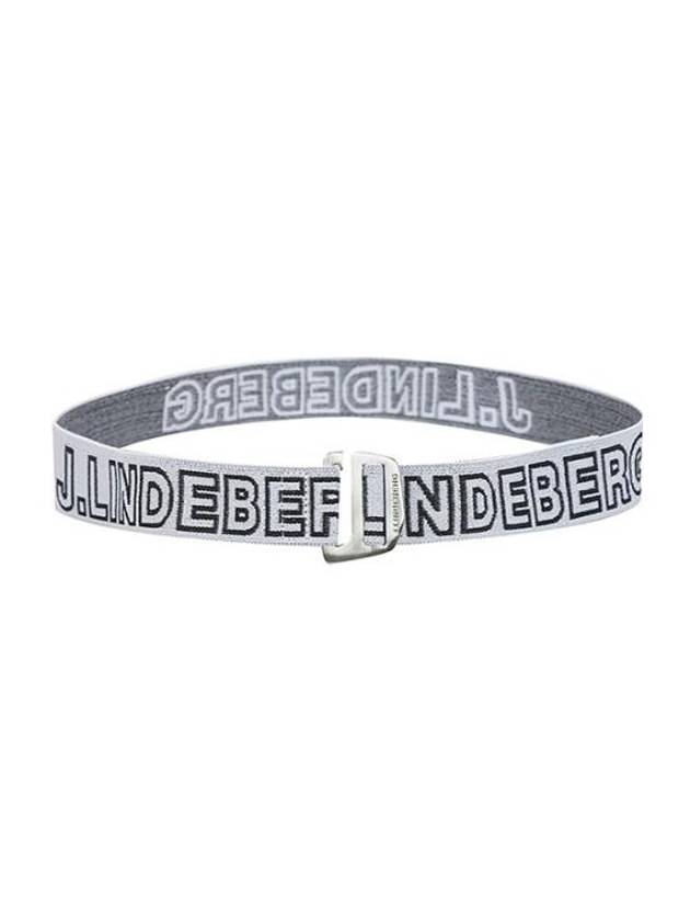 Lennon Webbing Logo Belt White - J.LINDEBERG - BALAAN 2