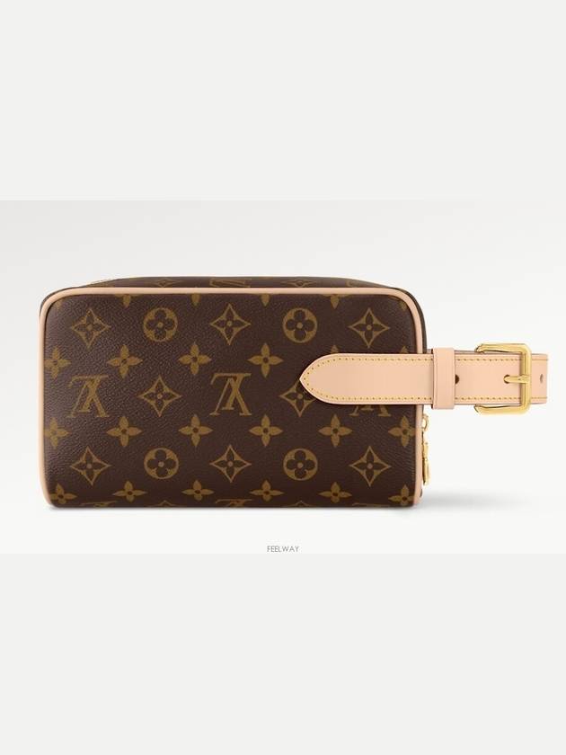 Locker Dopp Kit Monogram Pouch Bag Brown - LOUIS VUITTON - BALAAN 2