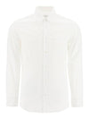 Memory of Poplin Long Sleeve Shirt White - MAISON MARGIELA - BALAAN.