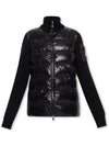 Women s Mix Knit Padded Jacket Black 9B000 20 M1131 999 - MONCLER - BALAAN 1