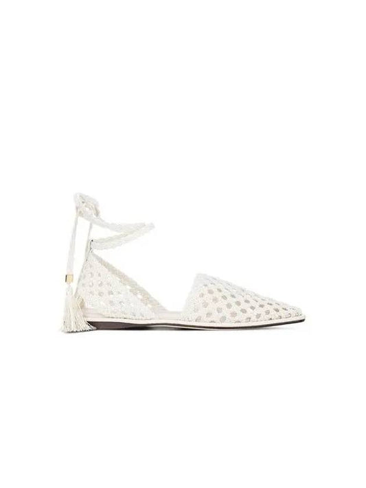 Women s Woven Macrame Espadrille Light Beige - GIORGIO ARMANI - BALAAN 1