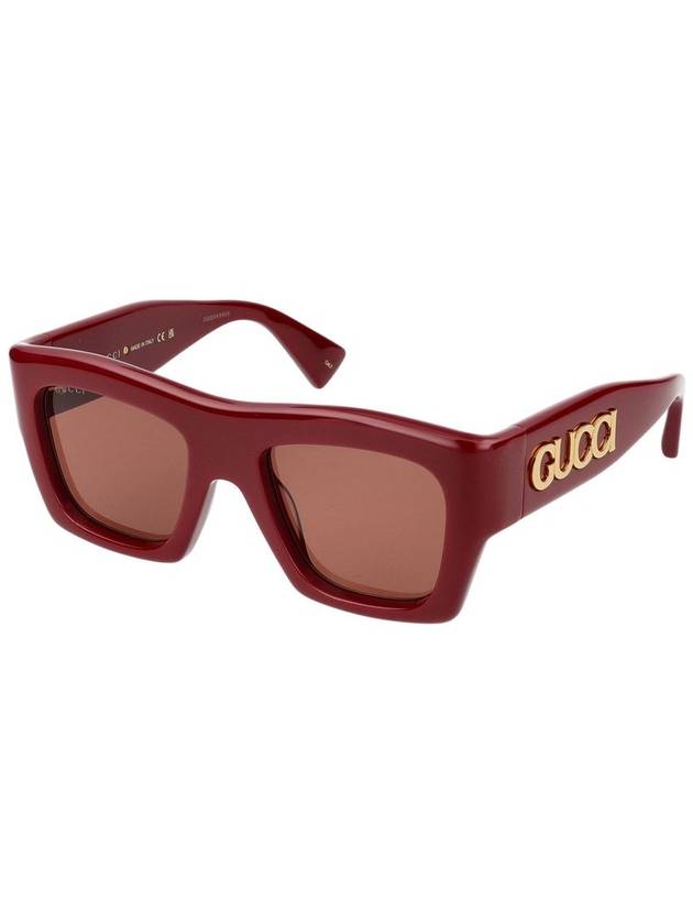 24SS Sunglasses 00 538194731 GG1772S 003 BURGUNDY - GUCCI - BALAAN 3