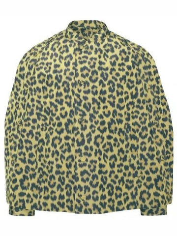 Leopard Print Short Cape Men s Jacket - DIOR - BALAAN 1