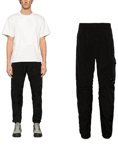 Chrome R Regular Lens Wappen Track Pants Black - CP COMPANY - BALAAN 2